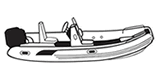 Center Console Inflatable Boat
