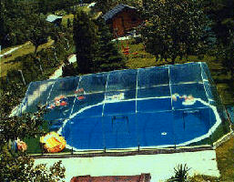 Arial Photo of an Inground Sun-dome