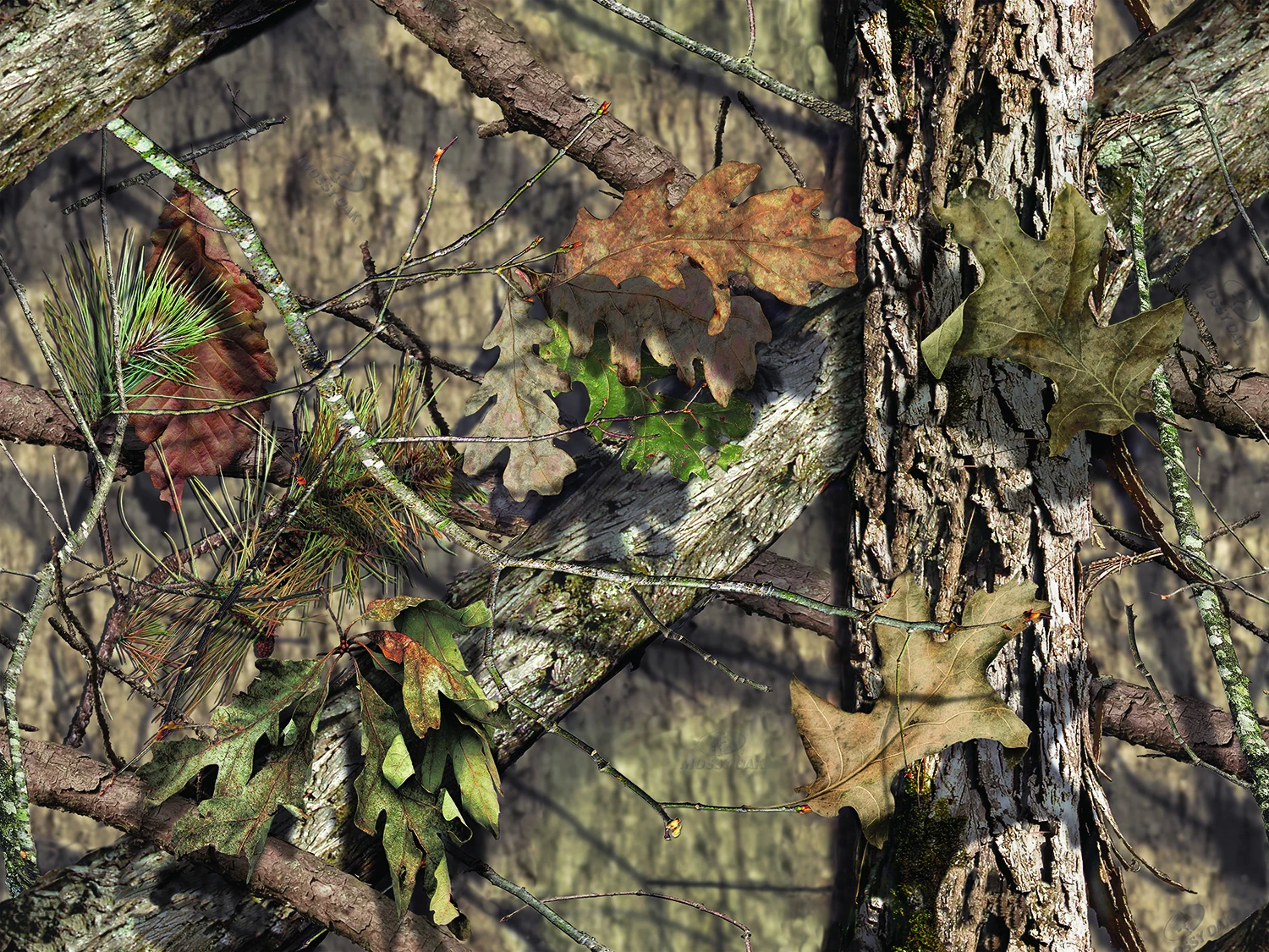 Mossy Oak™ Break-Up Country camouflage fabric pattern