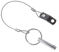 Stainless steel quick release pins