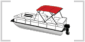 Pontoon bimini tops