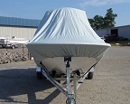 double reinforced bow boat cover