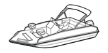 Modified-V Performance Deck Boat