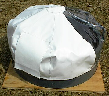 Manure Tank Cover model - Side View 3