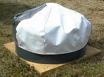 Manure Tank Cover model - Side View 4