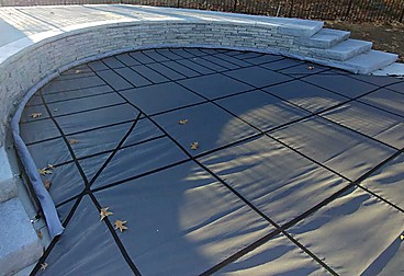 Replacement inground pool cover