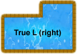 True L Right Inground Pool