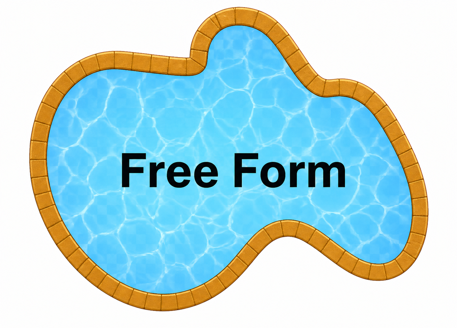 Free-form pool
