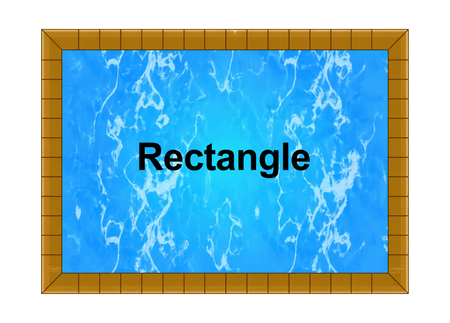 Rectangular pool diagram