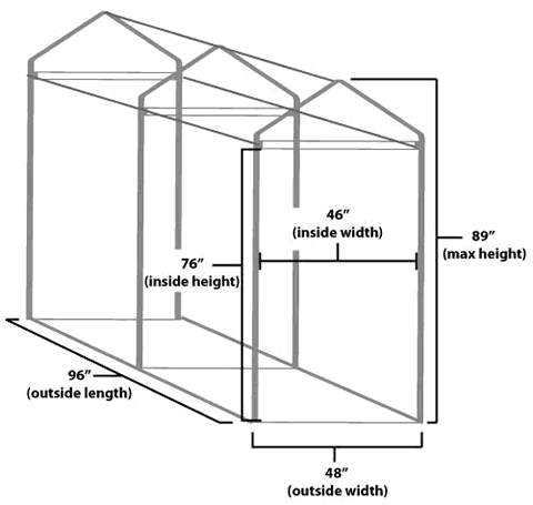 Airlock dimensions diagram