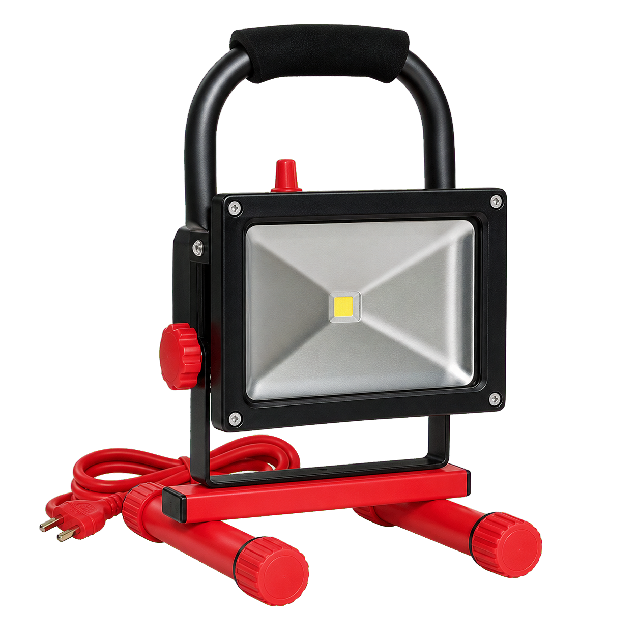 Portable red and black LED work light