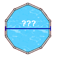 Measure the diameter of your pool