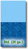 Stardust Floor With Blue Wall