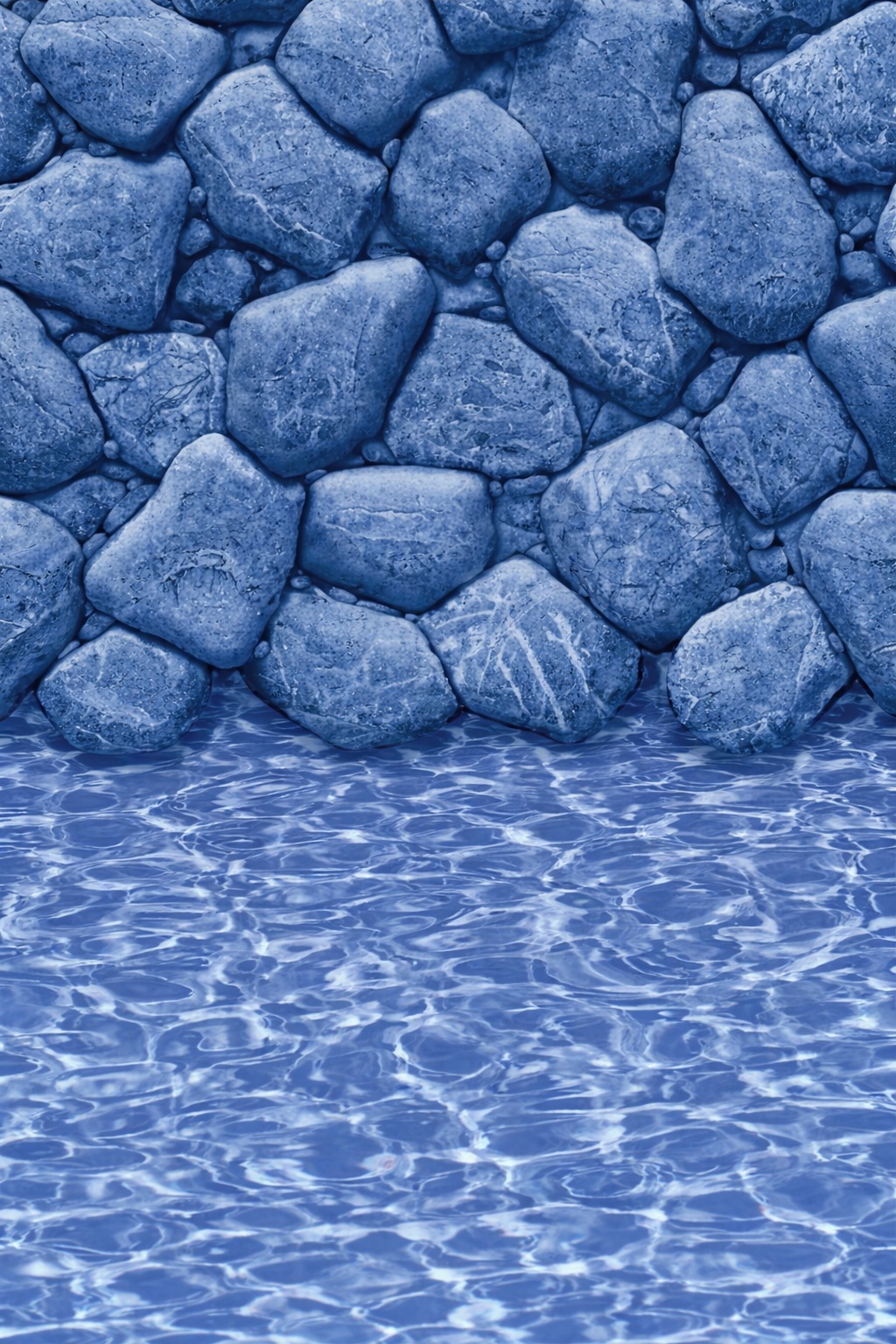 Rockport above-ground pool liner pattern