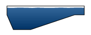 Long Hopper Rectangle rectangular pool liner profile