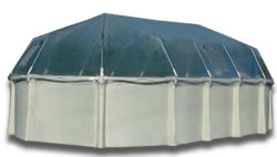 Vinyl Above-Ground Pool Dome Cover