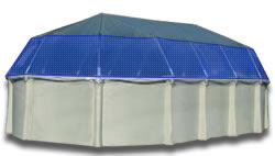 Vinyl Above-Ground Pool Dome Cover