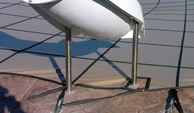 Pool cover cutout example