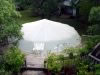 Arial view of the fully installed Fabrico Screen Dome